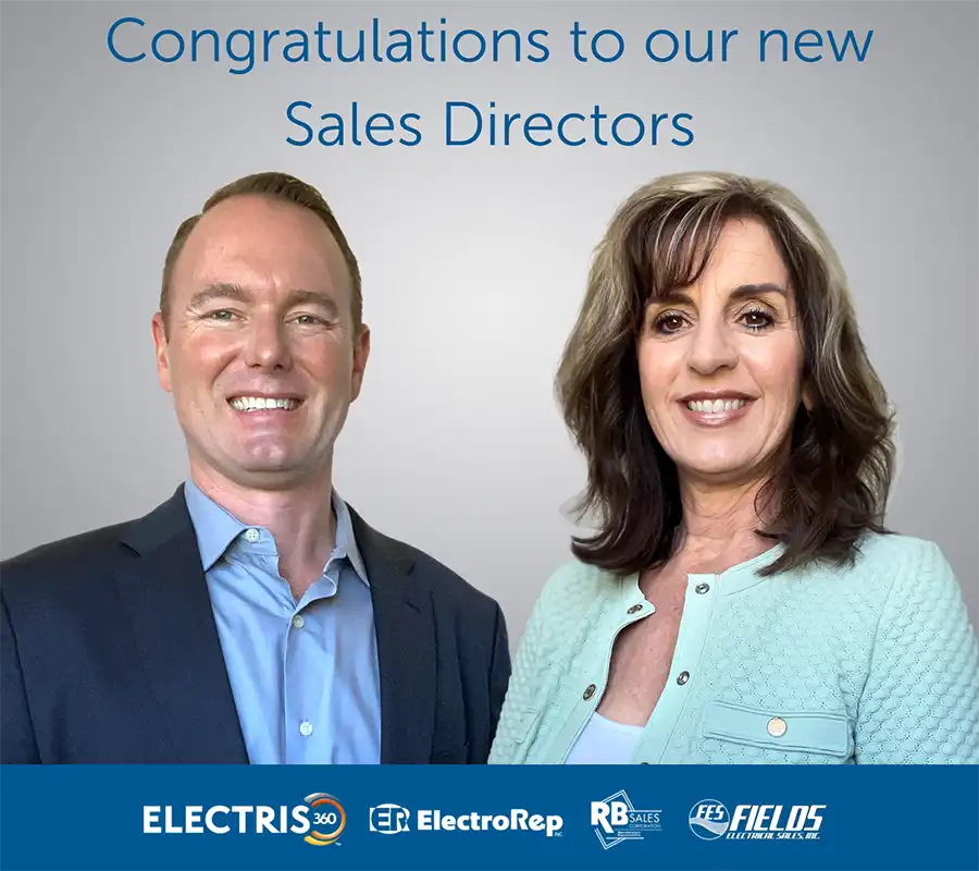 ElectroRep, a Division of Electris360, Expands Leadership Team with Promotions of Two New Sales Directors